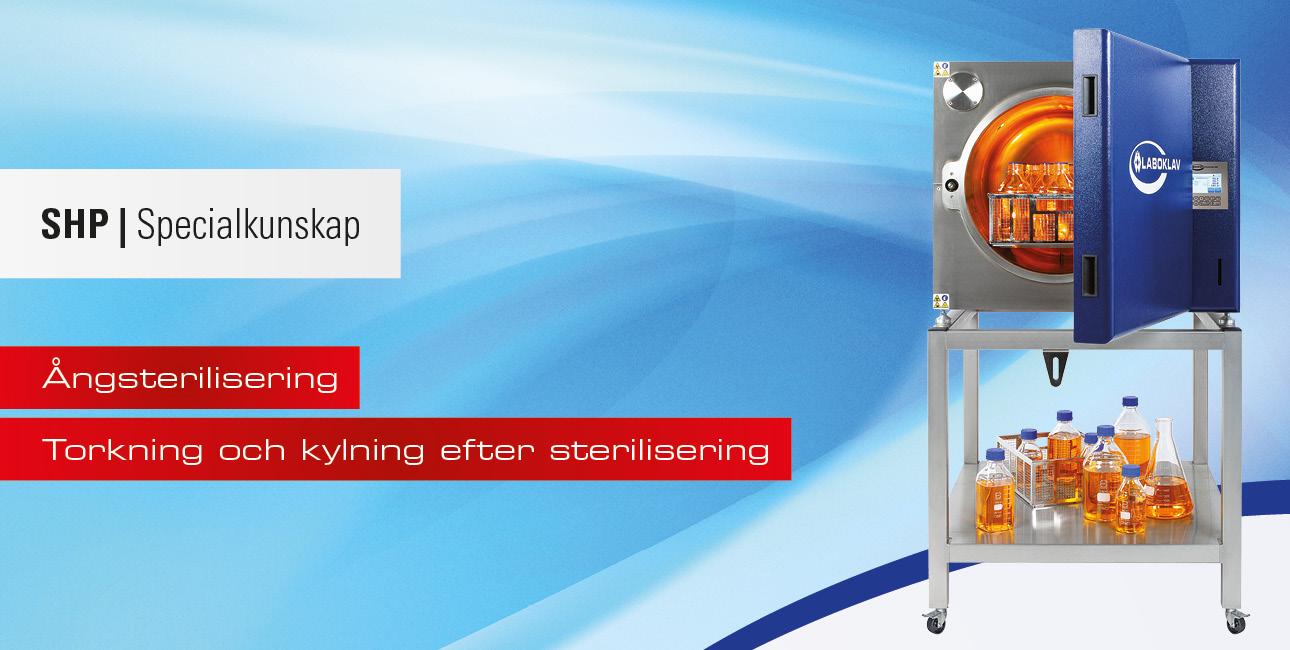 Torkning och kylning efter sterilisering
