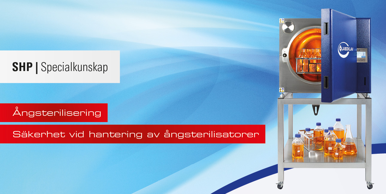 Säkerhet vid hantering av ångsterilisatorer