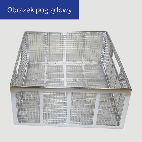 Kosz siatkowy o wysokości 5 cm