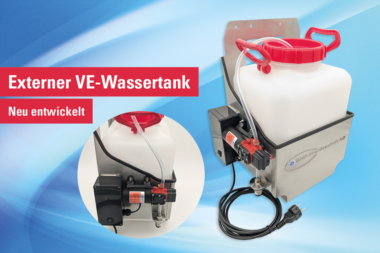 Externer VE-Wassertank