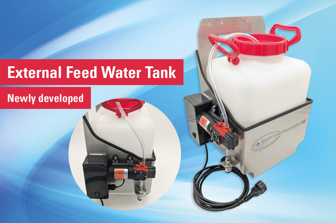 External feed water tank