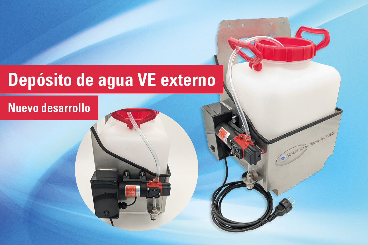 Depósito de agua VE externo